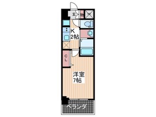 ＥＣ広島国泰寺の物件間取画像